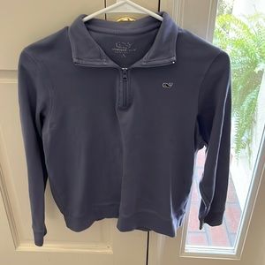 Vineyard Vines girls grey/purple pullover size large